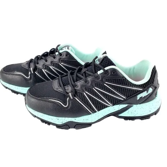 FILA Sneakers Womens 10 Quadrix Activewear Colorful Athletic Trail Running shoes