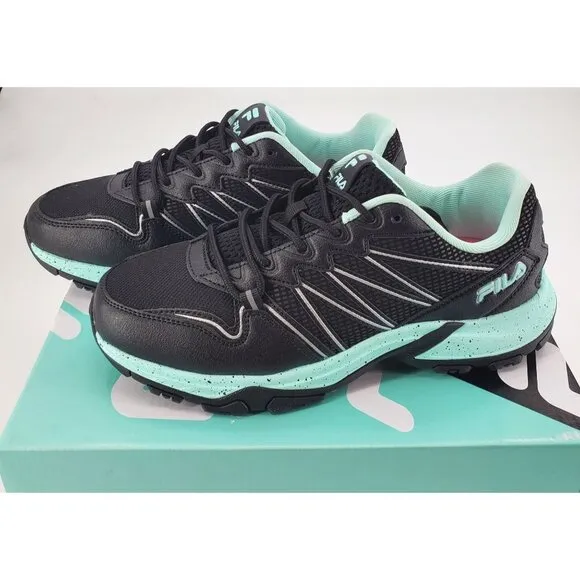 FILA Sneakers Womens 10 Quadrix Activewear Colorful Athletic Trail Running shoes