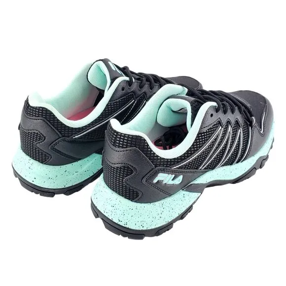 FILA Sneakers Womens 10 Quadrix Activewear Colorful Athletic Trail Running shoes