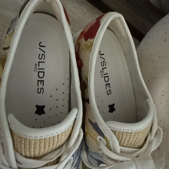 Floral Canvas Sneakers
