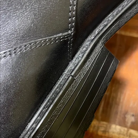 Florsheim Comfortech Black Oxford Shoes with Lace-Up Design, Mens 10