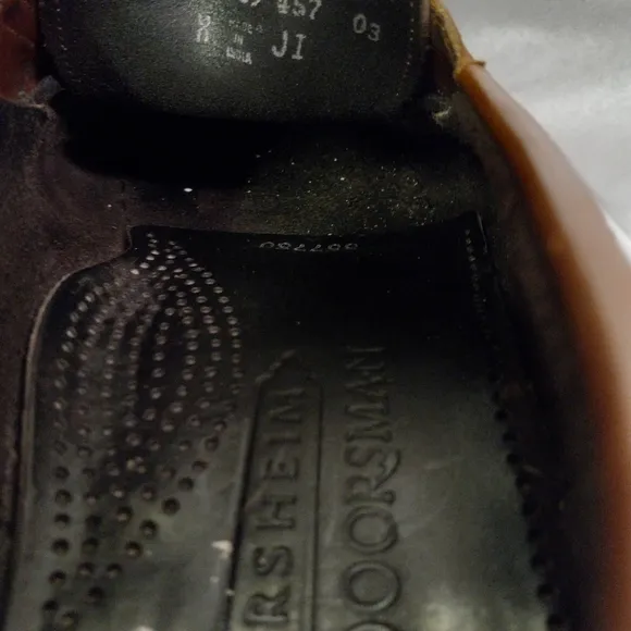Florsheim OutDoorsmen Shoes Leather Boat Brown &amp; Tan Size 7.5M
