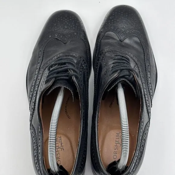 FLORSHEIM Oxford Wing tip Mens Leather Lace Up Shoes Size 11D ~ 12064-001