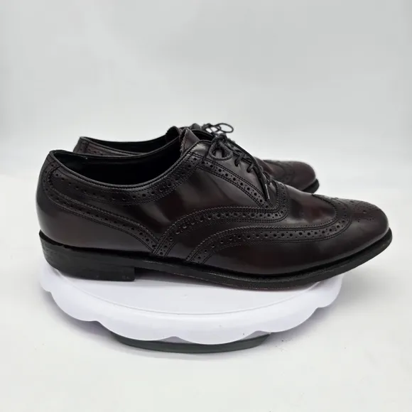 Florsheim Shoes Men's 11D Wingtip Oxford Polished Leather Thick Sole