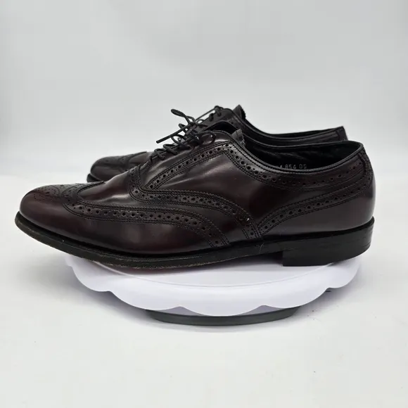 Florsheim Shoes Men's 11D Wingtip Oxford Polished Leather Thick Sole