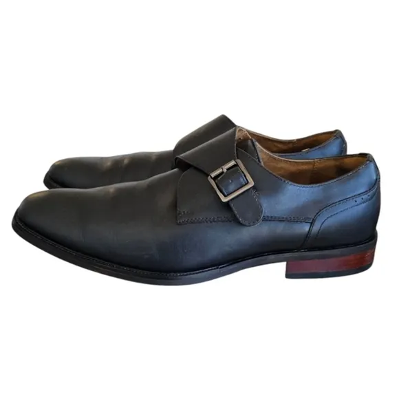 Florsheim Sorrento Men's Single Monk Strap Dress Shoes - Size 9.5 - Like New!