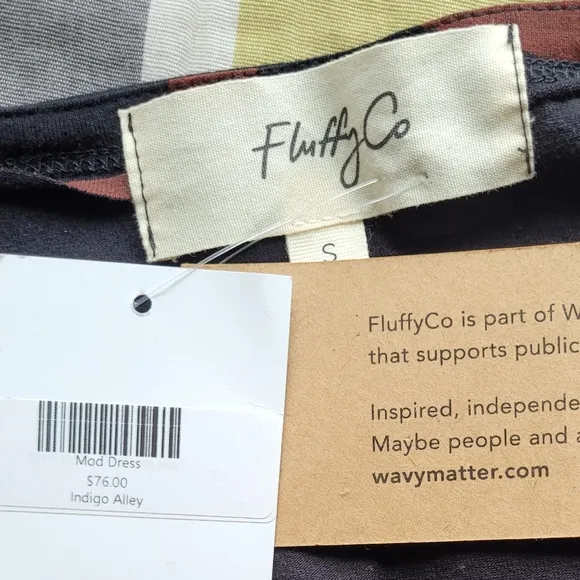 Fluffyco Mod Dress, BNWT, Size S