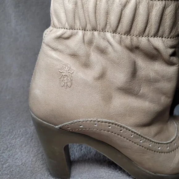 Fly London heeled ankle boots size 37