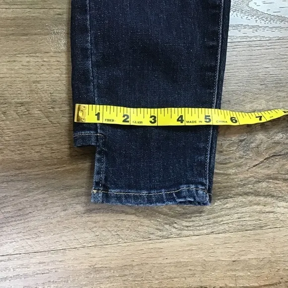 FRAME Denim Jeans Size 29 Le High Skinny Harway Notched Ankle Dark Blue