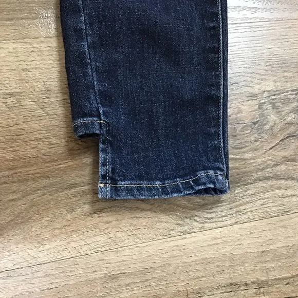 FRAME Denim Jeans Size 29 Le High Skinny Harway Notched Ankle Dark Blue