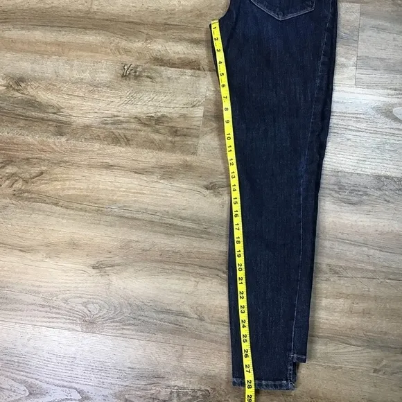 FRAME Denim Jeans Size 29 Le High Skinny Harway Notched Ankle Dark Blue