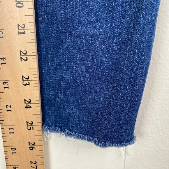 FRAME Le Sleek Straight Size 25 Thunderstorm Blue Jeans Denim Business Casual