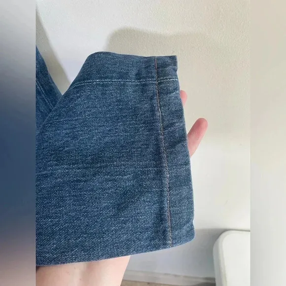 FRAME womens LeSylvie straight high 29x27” Petite Denim Jeans EUC! 0055