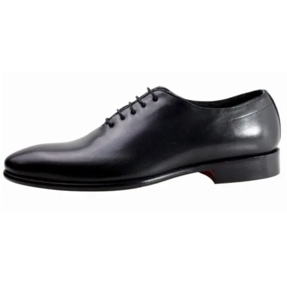 Franck Black Oxford Mens Leather Shoes
