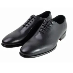 Franck Black Oxford Mens Leather Shoes
