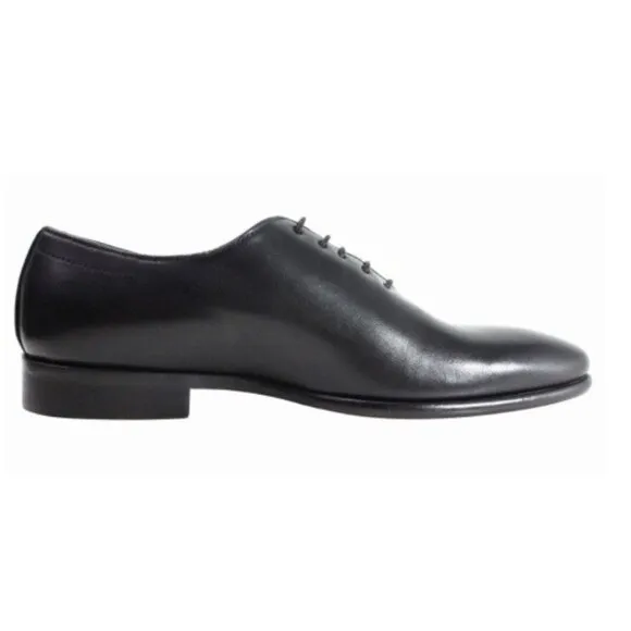 Franck Black Oxford Mens Leather Shoes