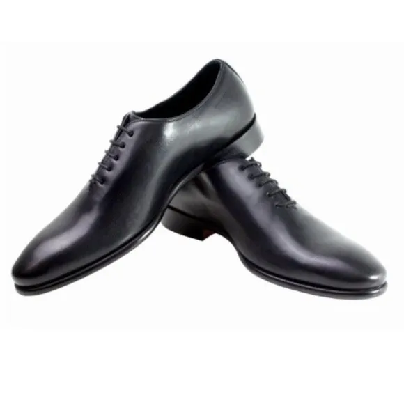 Franck Black Oxford Mens Leather Shoes