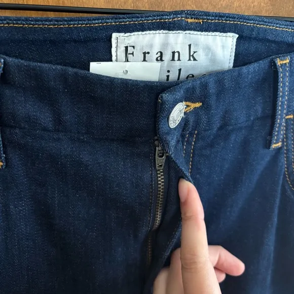 Frank &amp; Eileen Flannigan Flare Jeans High Rise Italian Denim Size 31 NEW Boho