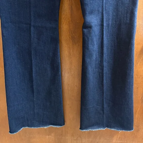Frank &amp; Eileen Flannigan Flare Jeans High Rise Italian Denim Size 31 NEW Boho