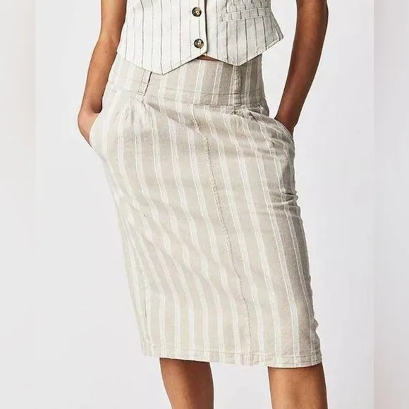 Free People Juniper Midi Skirt