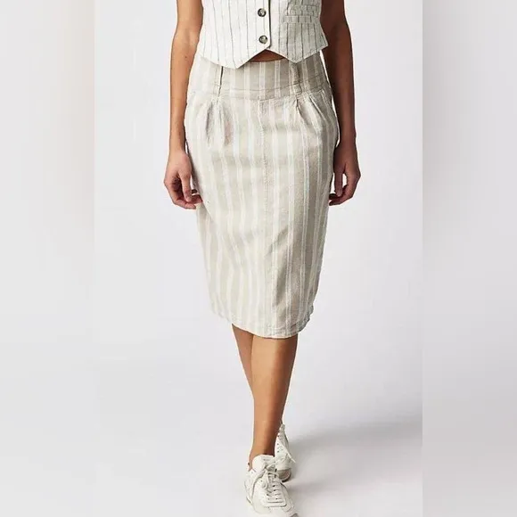 Free People Juniper Midi Skirt