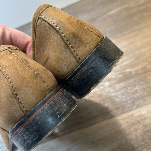 Free people leather flats/loafers size 41 (d180)