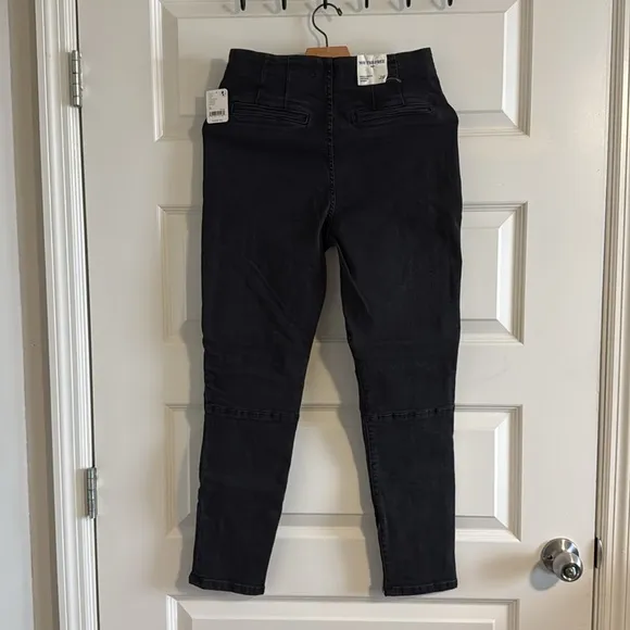 Free People We The Free Bella Moto High-Rise Skinny Jeans