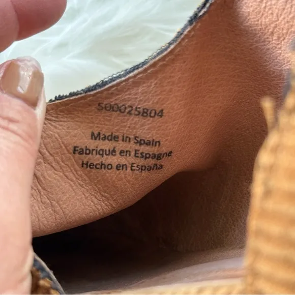 Free People | Womens Fabric Royale Gold Corduroy Flats Slip-On Shoes Textured 41