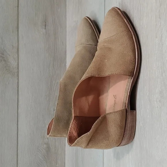 Free People Womens Royale Flat Side CutOut Ankle Boots shoes sz 37/6.5-7