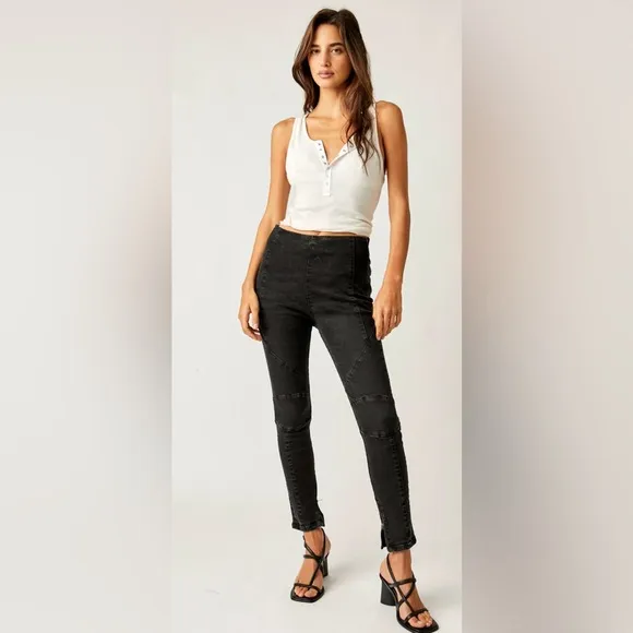 Free People X We The Free Bella High Rise Skinny Jeans NWT