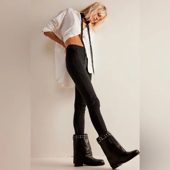 Free People X We The Free Bella High Rise Skinny Jeans NWT