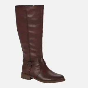 Frye &amp; Co Womens GIBSON REDWOOD flat heel riding boots