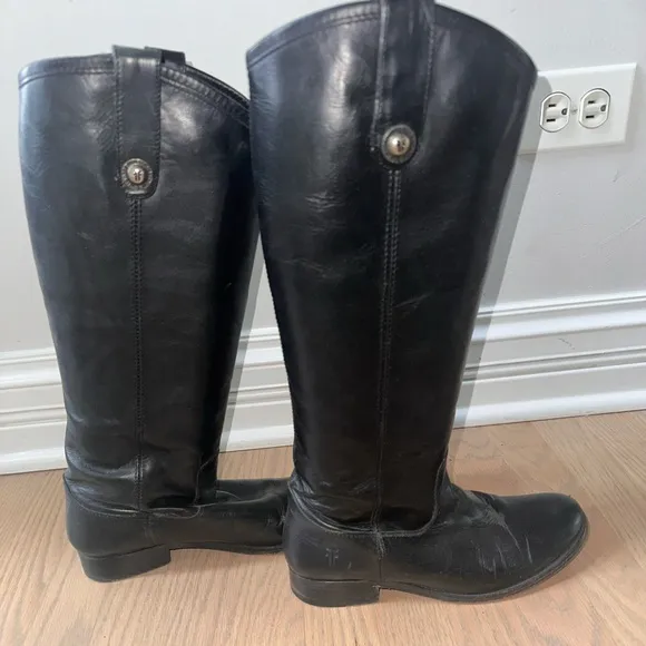 Frye Black Heeled Boots for Women