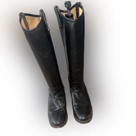 Frye Black Heeled Boots for Women