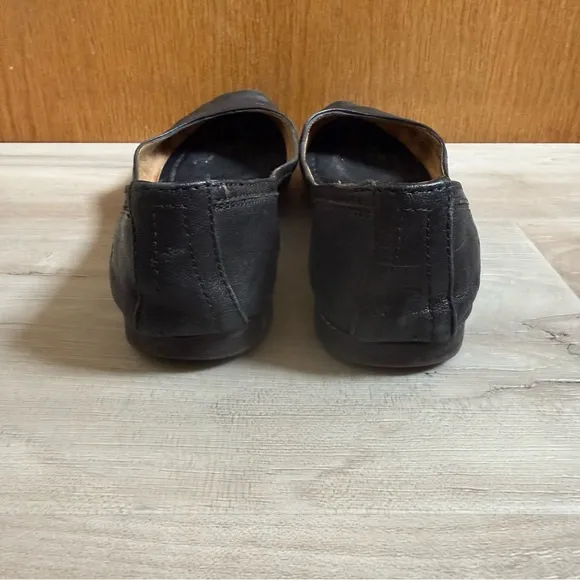 FRYE • Carson Ballet Flats - Black Leather Size 7.5