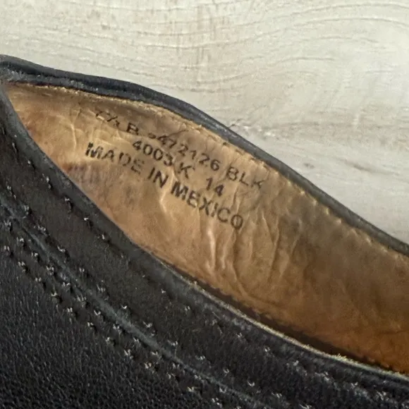 FRYE • Carson Ballet Flats - Black Leather Size 7.5
