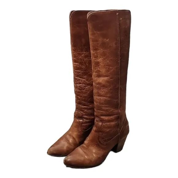 Frye heeled boots size 6.5