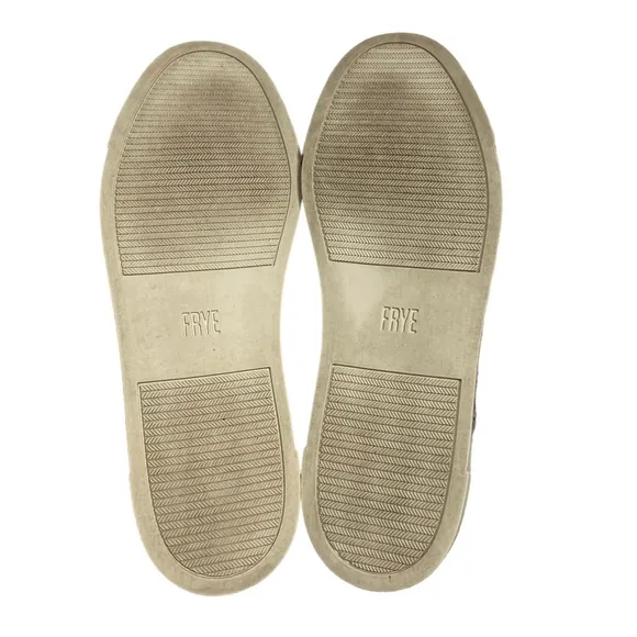 Frye Ivy Low Lace Snake 71840 Leather Lace Up Lifestyle Sneakers 8