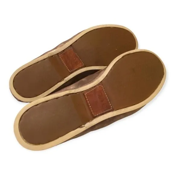 Frye Leather Boat Shoes Metallic