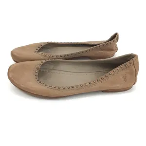 FRYE | Leather Studded Ballerina Flats