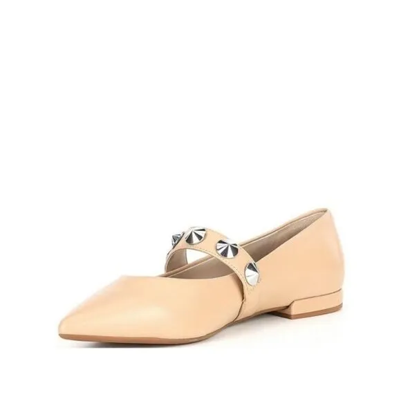 GB '4-Ever' Leather Studded Mary Jane Flats                                  367