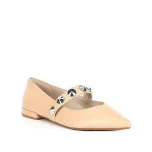 GB '4-Ever' Leather Studded Mary Jane Flats                                  367
