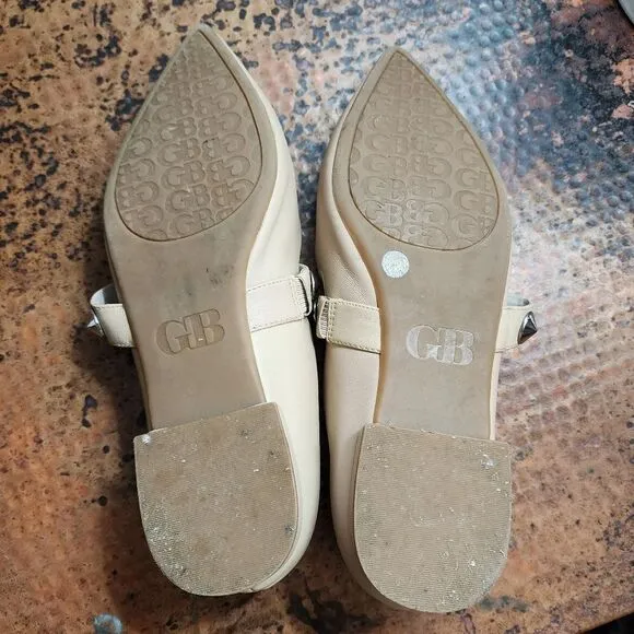GB '4-Ever' Leather Studded Mary Jane Flats                                  367