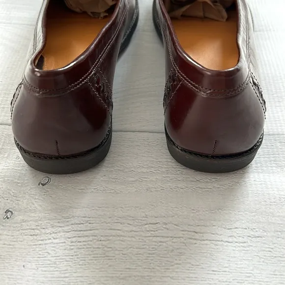 GEOX Respira Women’s Penny Loafer Flats Italian Leather Women’s Size 41 US 10