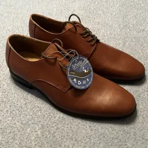 Giorgio Brutini Brown Leather Oxfords Dress Shoes Men's Size 8.5 M