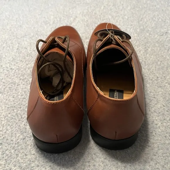 Giorgio Brutini Brown Leather Oxfords Dress Shoes Men's Size 8.5 M
