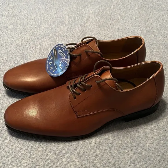 Giorgio Brutini Brown Leather Oxfords Dress Shoes Men's Size 8.5 M