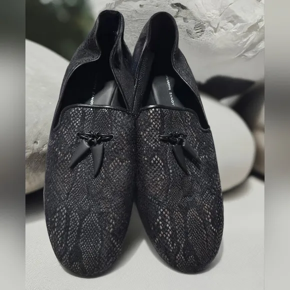 Giuseppe Zanotti leather flats