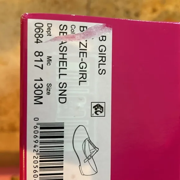 Go girl pink ballet flats with studs size 13