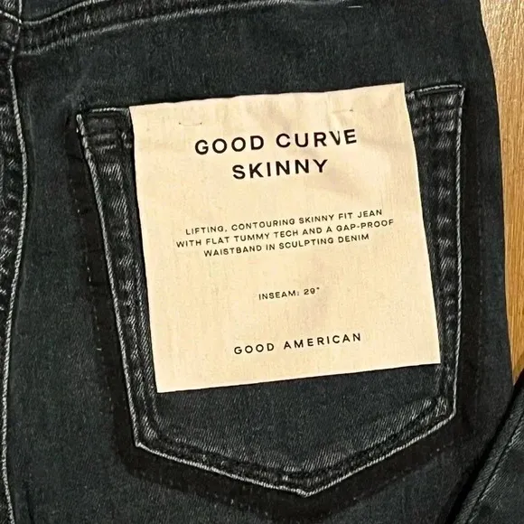 Good American Good Curve Skinny Jeans BLUE 859 ~ Size 2 / 26